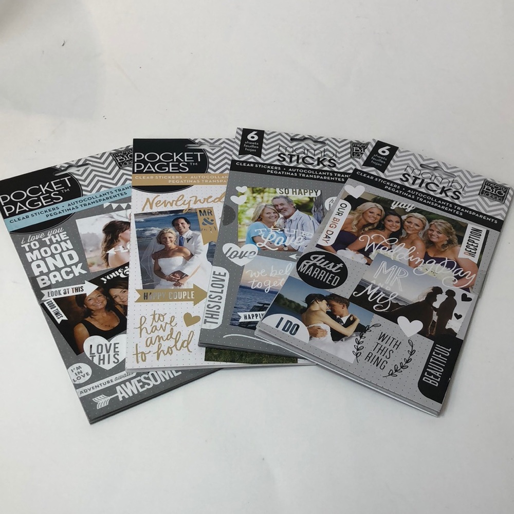 Me and My Big Ideas Wedding Bundle Sticker Books